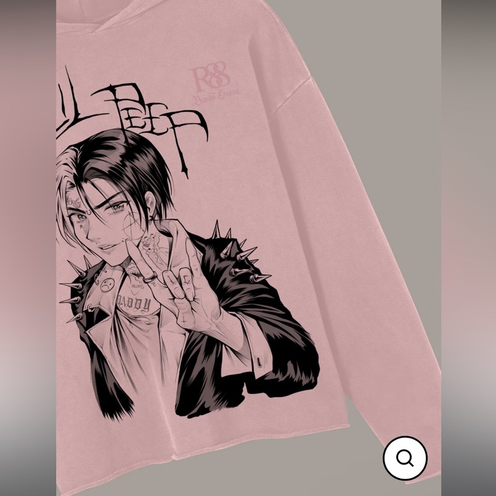 Lil Peep x Rose in Good Faith “Forever Raw” hoodie - Picture 6 of 6